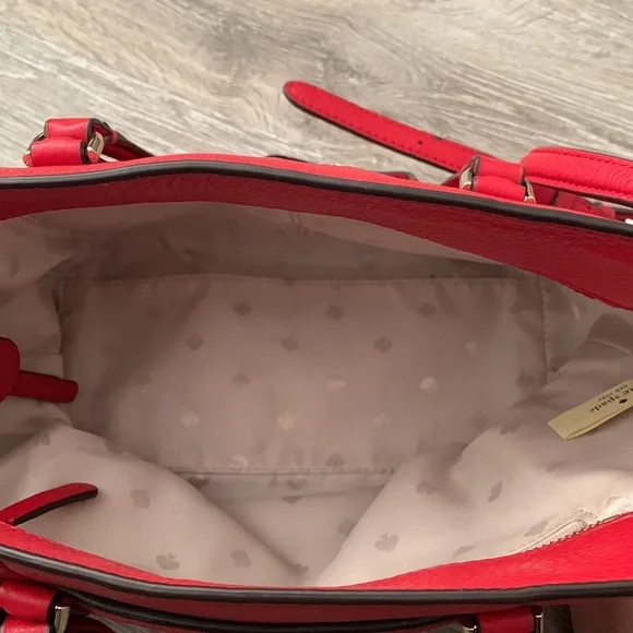 Kate Spade red crossbody hand bag - Picture 4 of 8
